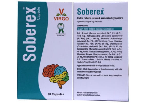 Virgo Soberex Capsule 2 Pack of 30 Capsules - Image 3