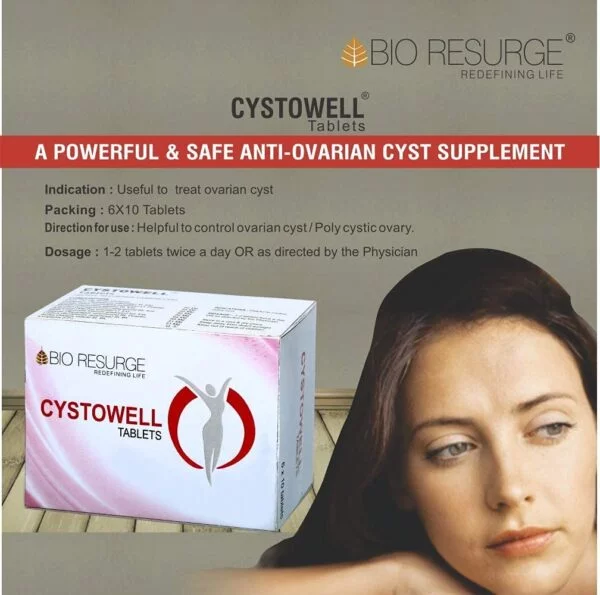 Bio Resurge Cystowell Tablets 1 Box (60 Tablet) - Image 5