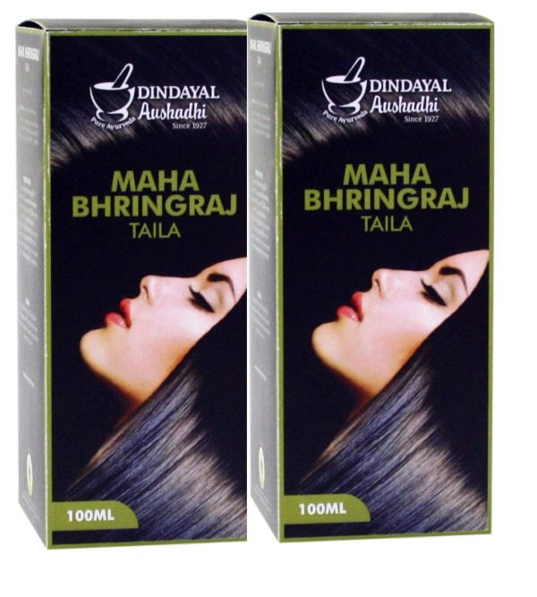 Dindayal Aushadhi Maha Bhringraj Taila 100 ml Pack Of 2