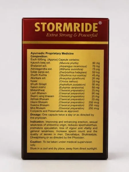 Alsence STORMRIDE CAPSULE (1 Pack of 20 Capsules ) - Image 3