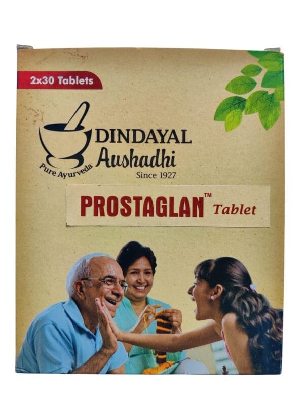 Dindayal Prostaglan Tablets 60 tab (1 Pack)