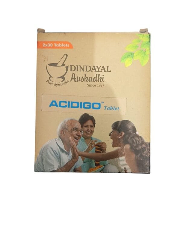 Dindayal Aushidhi Acidigo Tablet for Acidity and Indigestion Relief – Ayurvedic Medicine