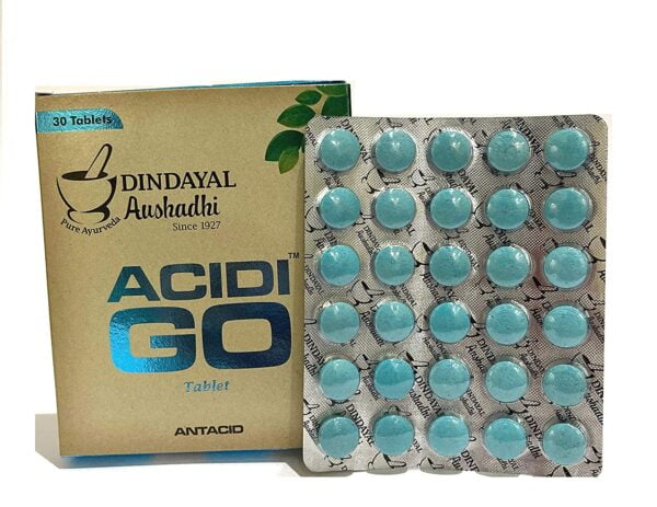 Dindayal Aushidhi Acidigo Tablet - 30 Tablets (6 pack)
