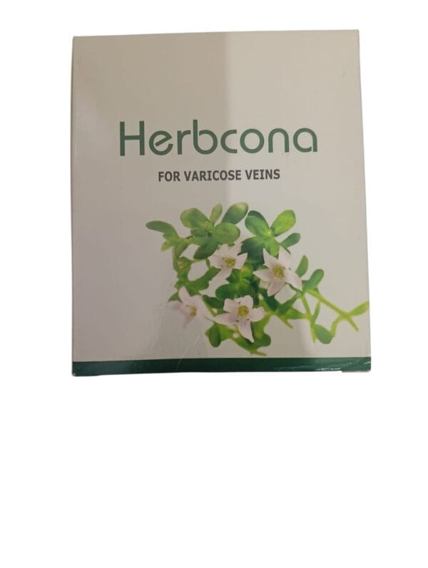 1 BOX HERBCONA ( FOR VARICOSE VEINS)