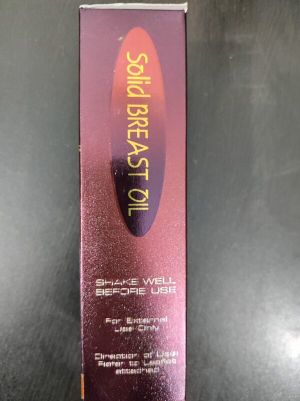 Solid BREAST OIL 100ML (2Pack) - Image 2