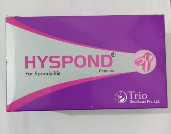 HYSPOND Capsules for spondylitis (5 pack )