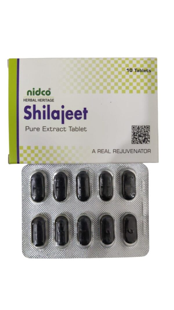 Nidco Shilajeet Pure Extract Tablet (1X10 TABLETS)