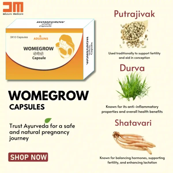 ADUSUNS WOMEGROW 30 Capsules PACK - Image 2