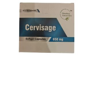 Himalaya  Nutravedics Cervisage Softgel Capsules  10 * 10 capsules  ( 1 Pack 650 MG )