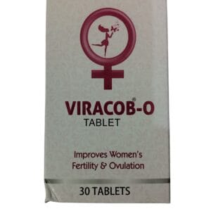 ALNAVEDIC  VIRACOB-O TABLETS  IMPROVES WOMEN'S FERTILITY & OVULATION   ( 1 PACK  30 TABLETS )