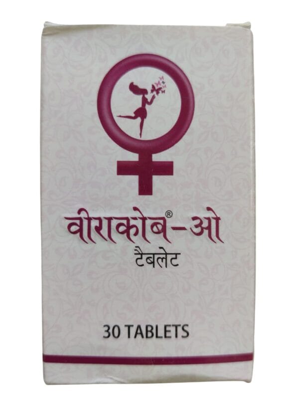 ALNAVEDIC  VIRACOB-O TABLETS  IMPROVES WOMEN'S FERTILITY & OVULATION (1 PACK 30 TABLETS ) - Image 4
