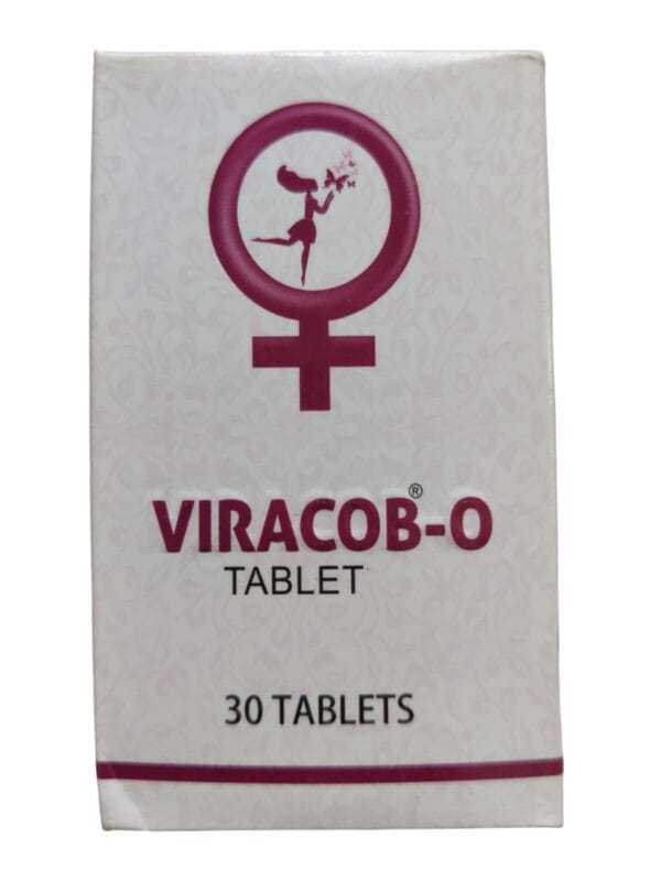 ALNAVEDIC  VIRACOB-O TABLETS  IMPROVES WOMEN'S FERTILITY & OVULATION (1 PACK 30 TABLETS ) - Image 5