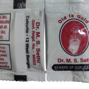 Dr. M.S. Sethi Old is Gold Anti Addiction / No Addiction Powder (Pack of 50 Piece) Red Pack