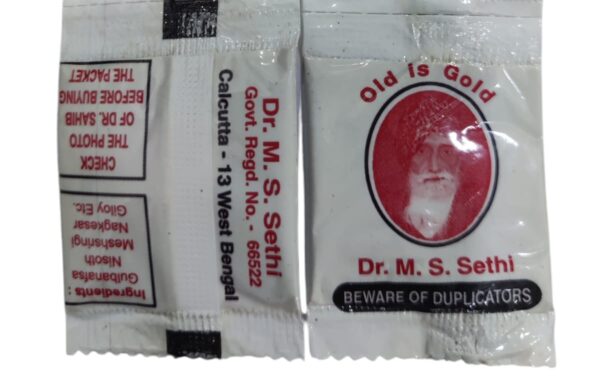 Dr. M.s Sethi Old Is Gold Anti Alcohal Ayurvedic Medicine, Powder, 2gm(Pack of 50 Piece) Red Pack