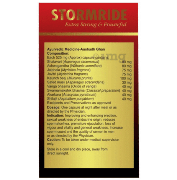 Alsence Stormride Capsule (6 Capsules Pack) - Image 6