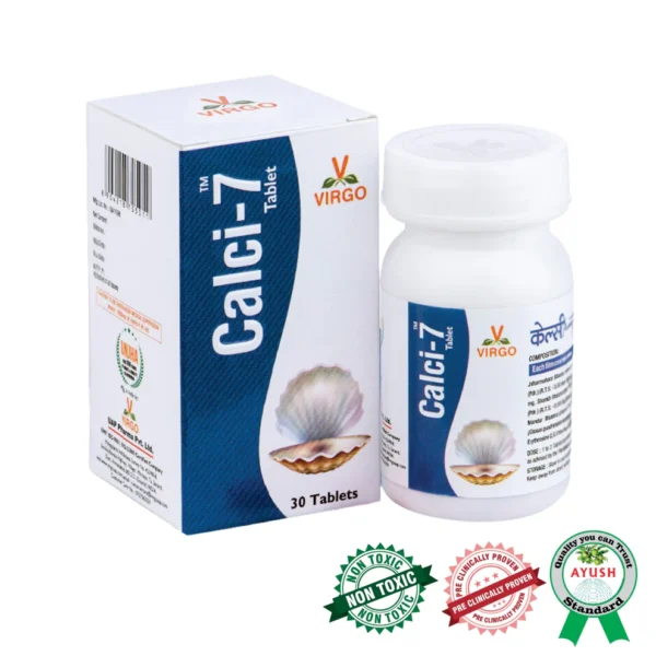 Virgo Calci-7 Tablet (30 Tablet) 1 Pack