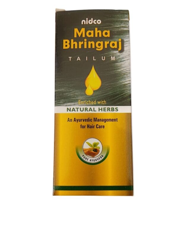 Nidco Maha Bhringraj Tailum 100ml (5 Bottle ) - Image 2