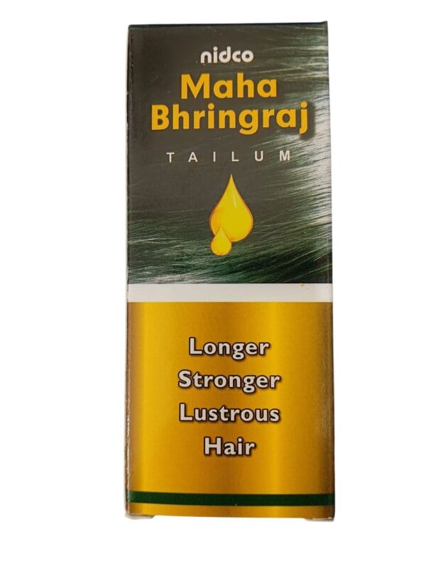 Nidco Maha Bhringraj Tailum 100ml (5 Bottle ) - Image 3