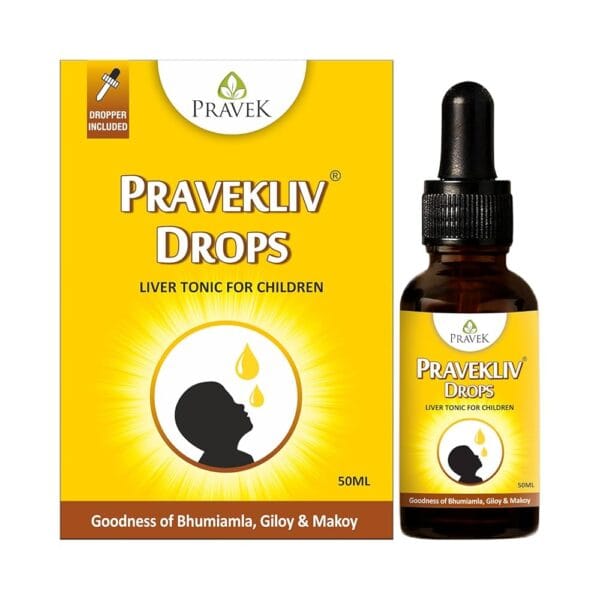 Pravek Pravekliv Drops Liver Tonic For Children 50ml (1 Pack )