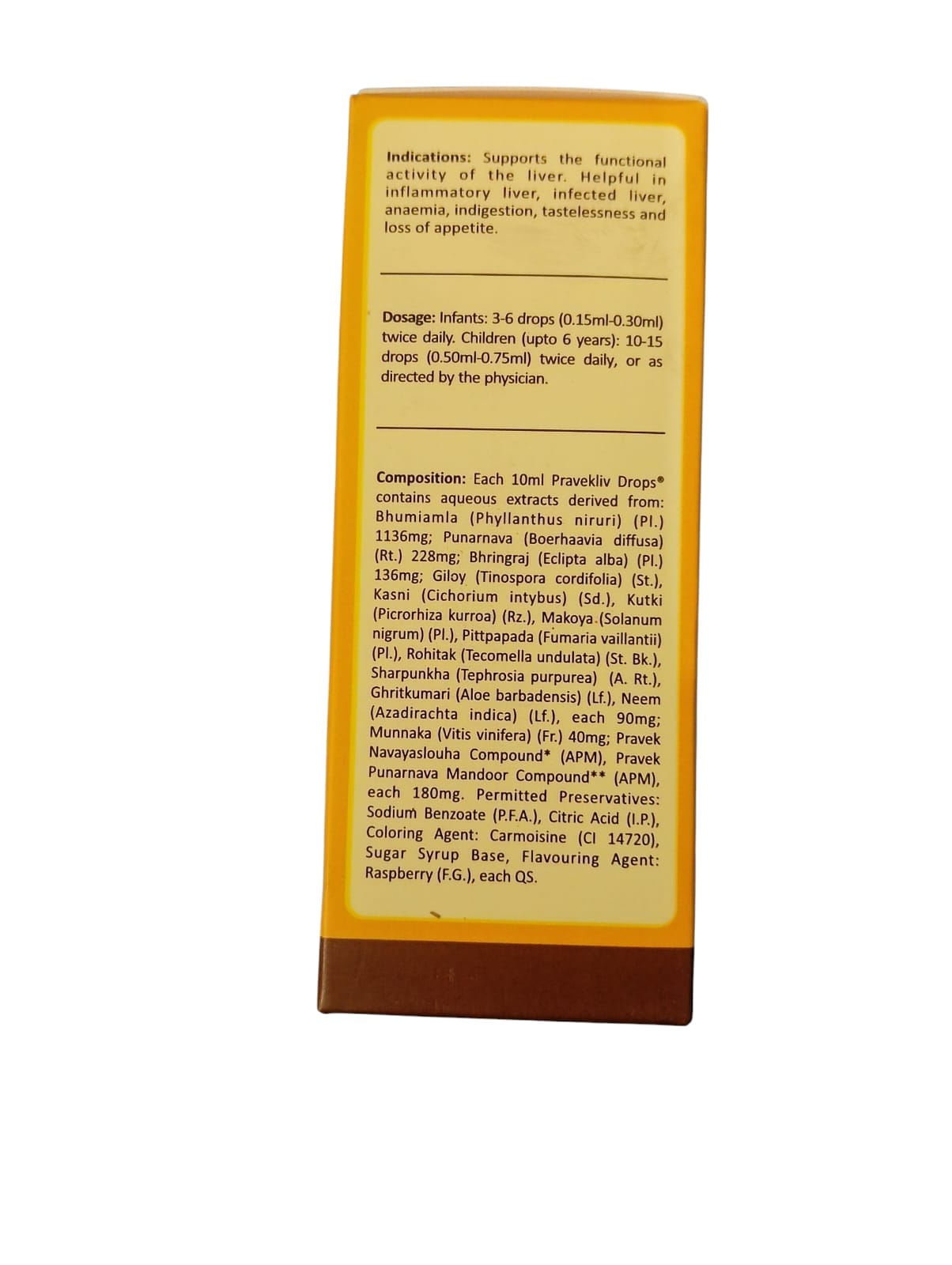 Pravek Pravekliv Drops Liver Tonic For Children 50ml (1 Pack ) - Image 5