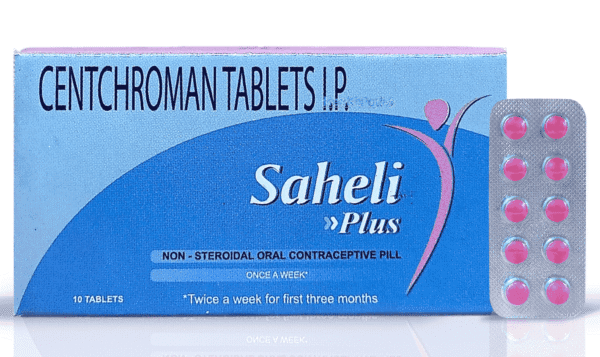 Saheli Plus - Non Hormonal Oral Contraceptive Pill 10 Strip (100 Tablet) 30mg - Image 3