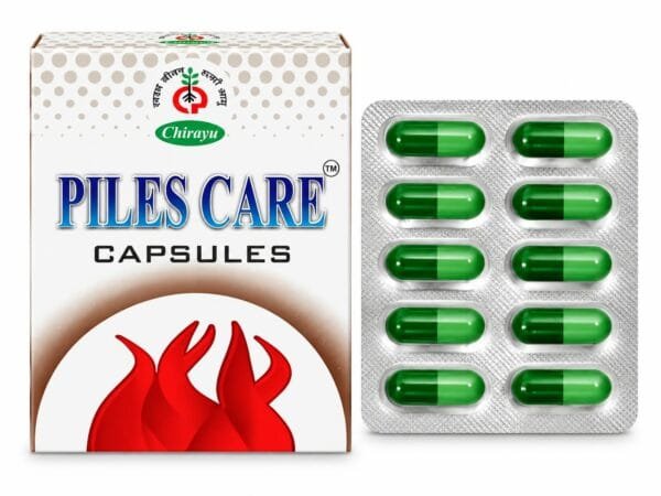 Chirayu Piles Care Capsules (4 Pack of 30 Capsules)
