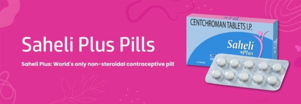 Saheli Plus - Non Hormonal Oral Contraceptive Pill 10 Strip (100 Tablet) 30mg - Image 2