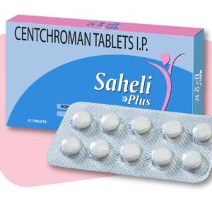 Saheli Plus - Non Hormonal Oral Contraceptive Pill 10 Strip (100 Tablet) 30mg