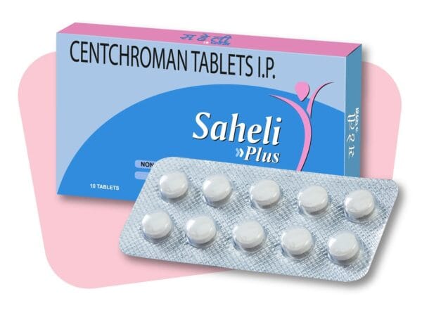 Saheli Plus - Non Hormonal Oral Contraceptive Pill 10 Strip (100 Tablet) 30mg