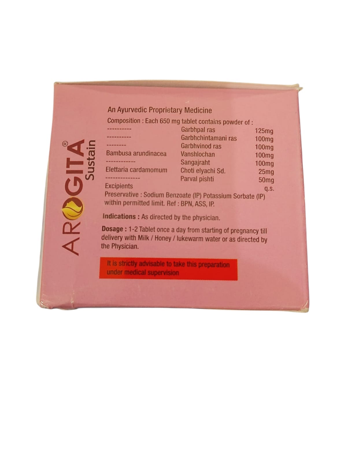 Alnavedic Arogita Sustain Tablet 2*10 (20 TABLET) - Image 2
