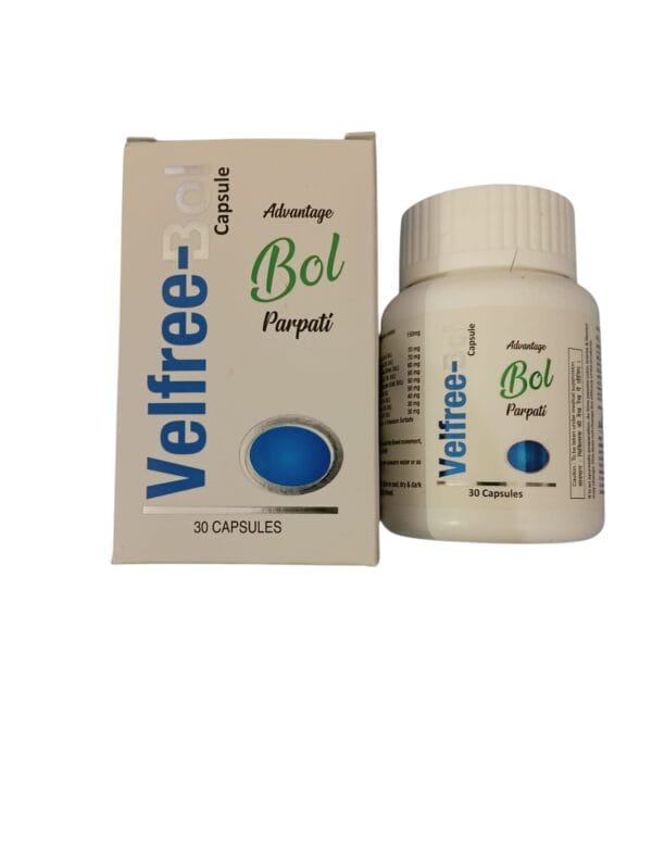 Alnavedic Velfree-Bol capsule Advantage Bol Parpati (2 Pack of 30 Capsules)