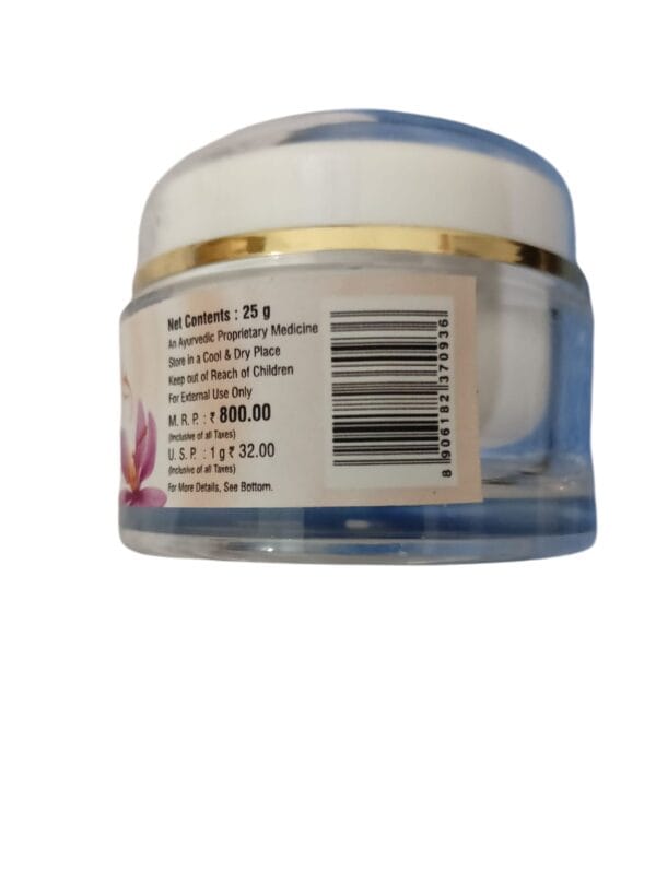 SNA Oushadhasala Kumkumaadi Thailam Cream - 25gm - Image 2