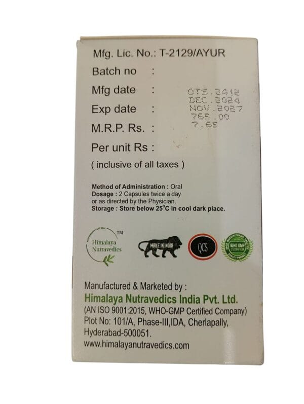 Himalaya Nutravedics Osteosage Soft Gel Capsules - 650mg 10*10 (1 Box100 Caps) - Image 3