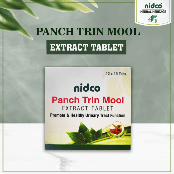 Nidco Panch Trin Mool Extract Tablet (1 Box 120Tablets)