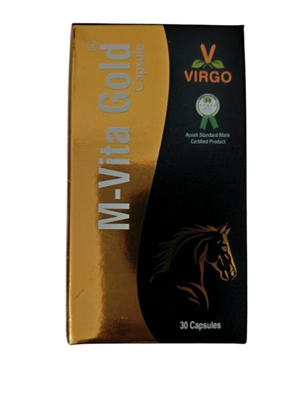 Virgo M-Vita Gold Capsule (1 Pack) 30 Capsules - Image 3
