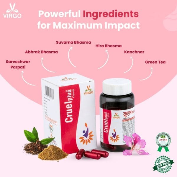 Virgo Cruel Plus Capsule (1 Pack ) 30 Capsules - Image 2