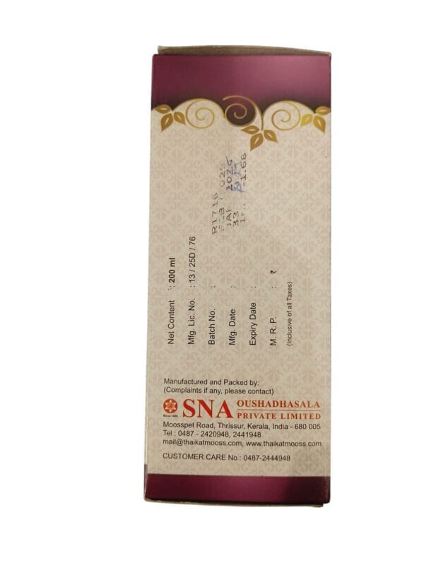 SNA Chandanadi Kashayam 200ml 2 Pack - Image 5