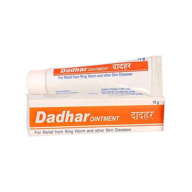 Shree Dhanwantri Herbals Dadhar Ointment 15 Gm 5 Pack