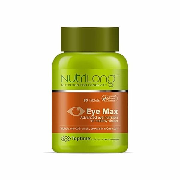 Toptime Nutrilong Nutrition For Longevity Eye Max 60 Tablets 1Pack