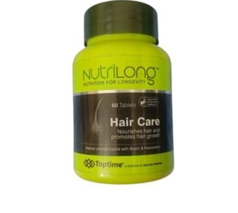 Toptime Nutrilong Nutrition For Longevity Hair Care 60 Tablets 1 Pack
