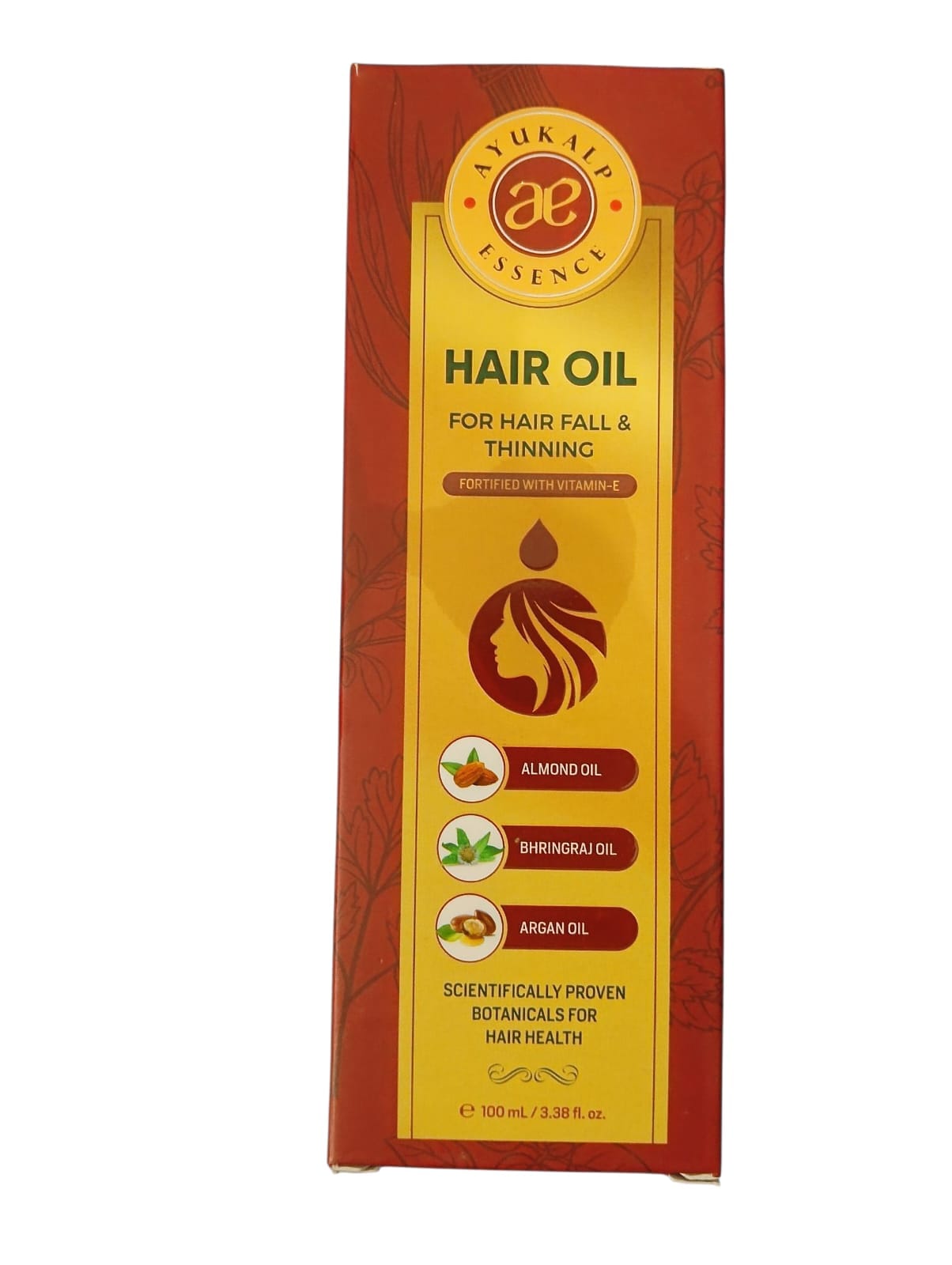 AYUKALP ESSENCE HAIR FALL/ HAIR THINING OIL 100 ML 2 Pack - Image 3