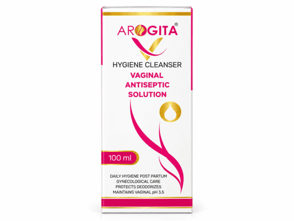 Alnavedic Arogita Hygiene cleanser Vaginal Antiseptic Solution (2 Pack 100ml) - Image 2