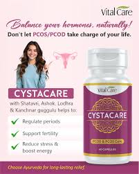 Cystacare - Restoring Ovarian Wellness & Hormone Balance 1 Pack 60 Capsules - Image 4
