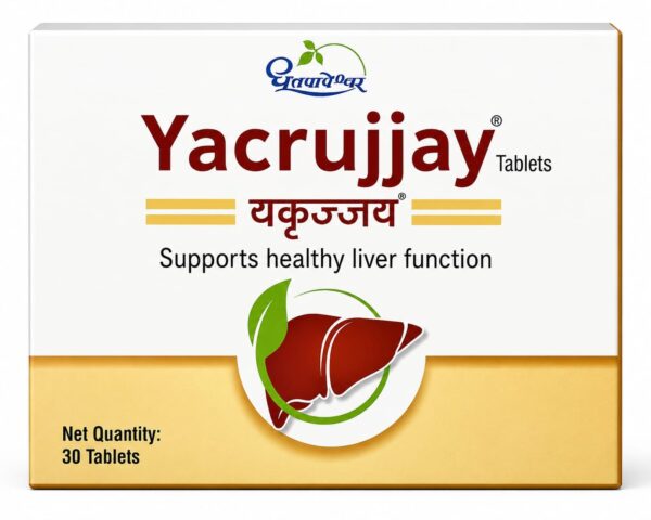 Dhootapapeshwar Yacrujjay Tablet Supports Healthy Liver Function 3 Pack ( 3 *30 Tablet) - Image 2