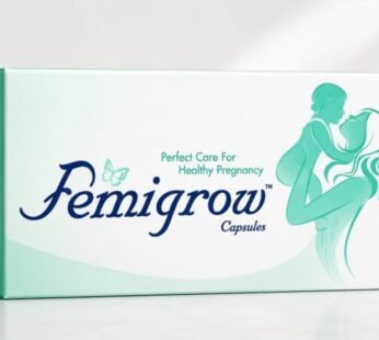 Trio Femigrow Capsules Perfect Care For Healthy Pregnancy 30 Capsules Box