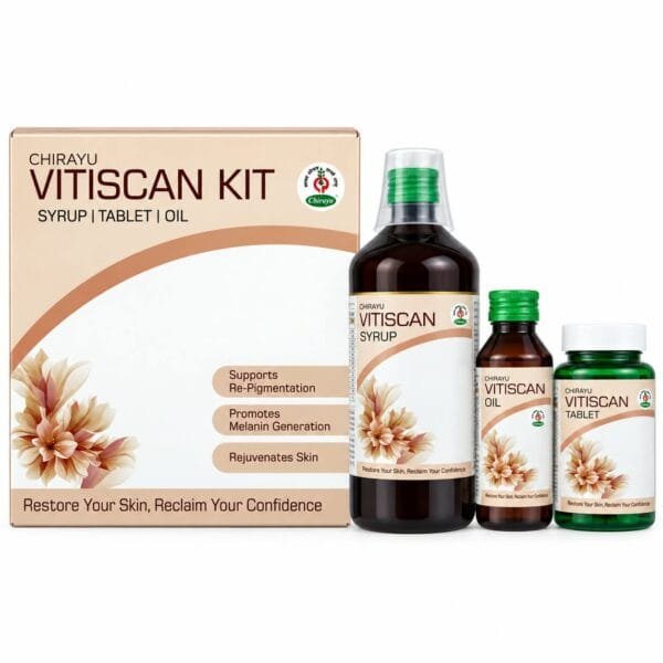 Chirayu Vitiscan Kit (Syrup | Tablet | Oil )