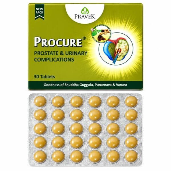 Pravek Procure Prostate & Urinary Complications 30 Tablets Pack