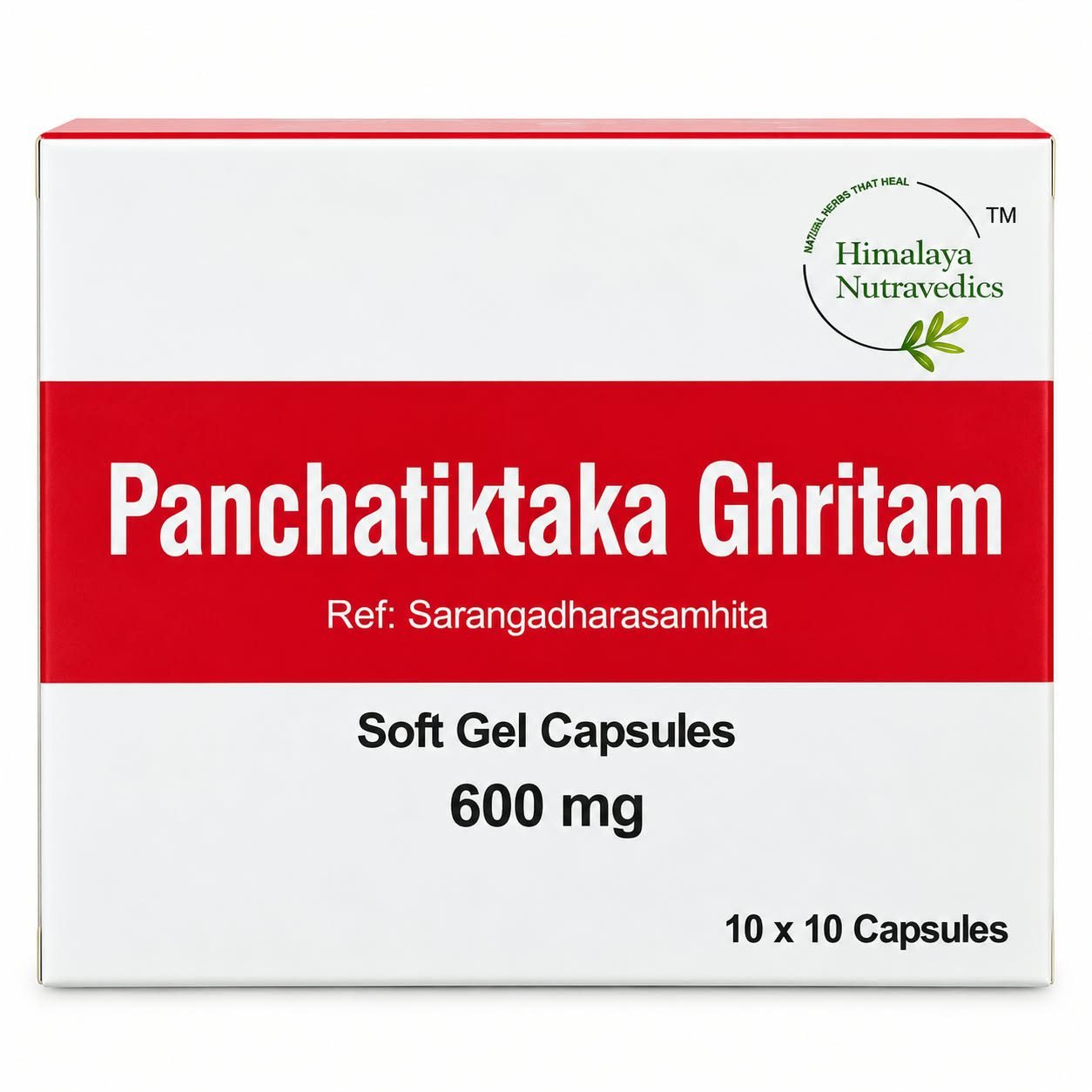 Panchatiktaka Ghritam Softgel Capsule (100 Capsules)